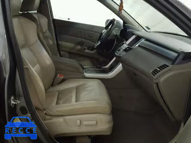 2009 ACURA RDX 5J8TB182X9A001667 зображення 4