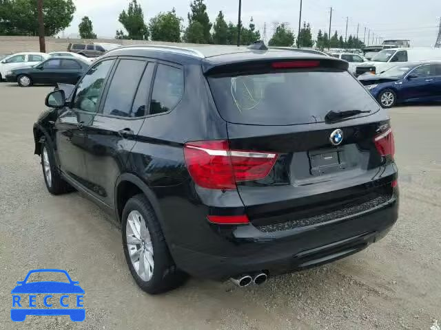 2017 BMW X3 SDRIVE2 5UXWZ7C36H0V87572 зображення 2