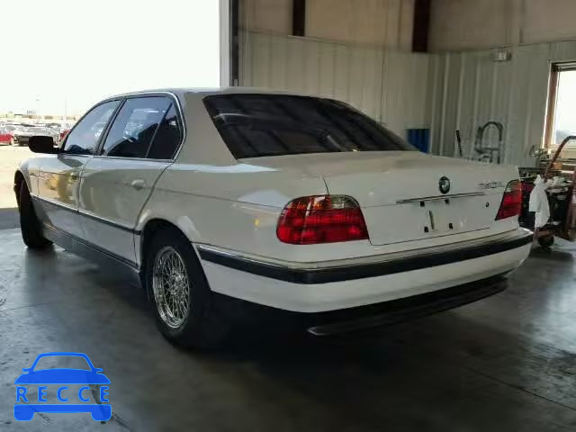 1999 BMW 740IL WBAGH833XXDP05254 image 2