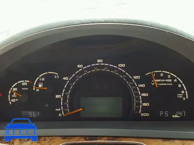 2003 MERCEDES-BENZ S CLASS WDBNG74J03A357477 image 7