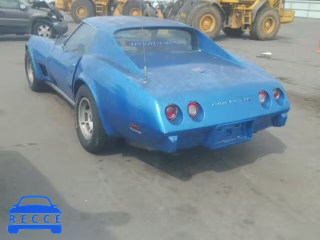 1975 CHEVROLET CORVETTE 1Z37T5S433351 image 2