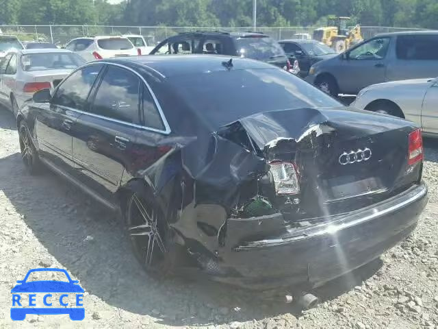2007 AUDI A8 QUATTRO WAULV44E67N011154 image 2