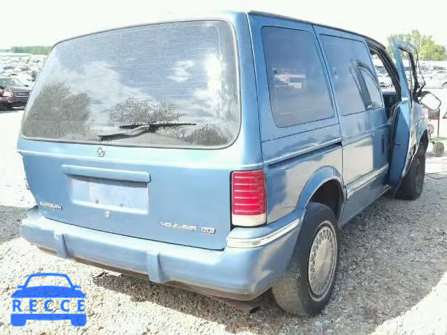 1993 PLYMOUTH VOYAGER SE 2P4GH4538PR129018 image 3