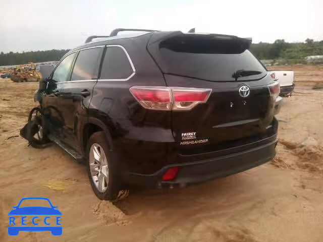 2015 TOYOTA HIGHLNDER 5TDDCRFH0FS007949 image 2