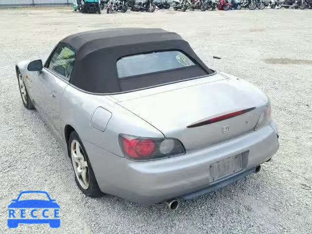 2001 HONDA S2000 JHMAP11471T008876 image 2