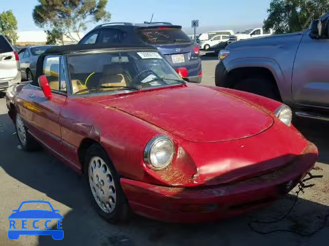 1992 ALFA ROMEO SPIDER VEL ZARBB32N9N7005165 image 0