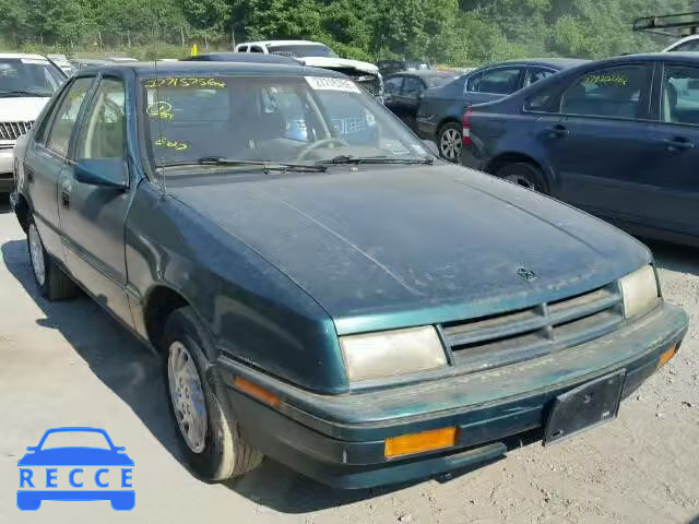 1993 DODGE SHADOW 1B3XP28D3PN675644 зображення 0