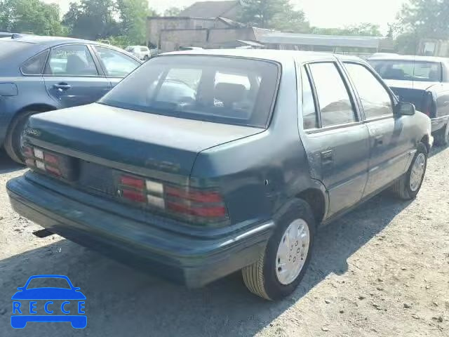 1993 DODGE SHADOW 1B3XP28D3PN675644 зображення 3