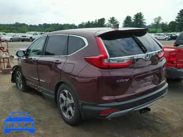 2017 HONDA CR-V EXL 5J6RW2H89HL002202 image 2