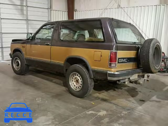 1985 GMC JIMMY S15 1G5CT18B8F8539080 image 2