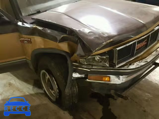 1985 GMC JIMMY S15 1G5CT18B8F8539080 image 8