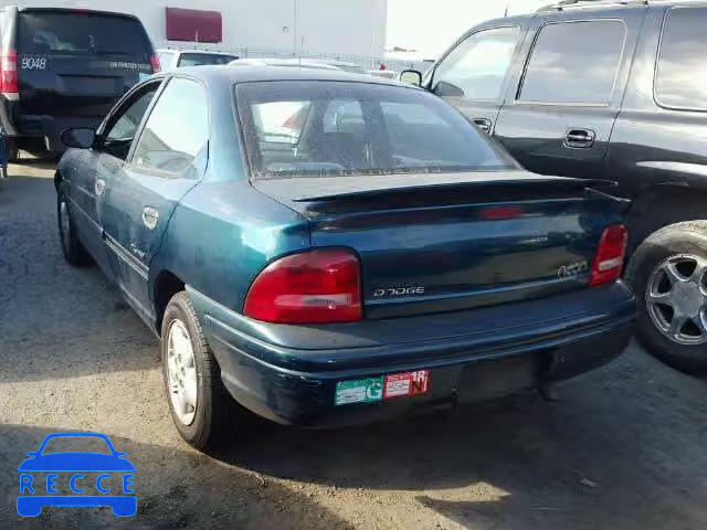 1997 DODGE NEON HIGHL 1B3ES47CXVD208749 Bild 2