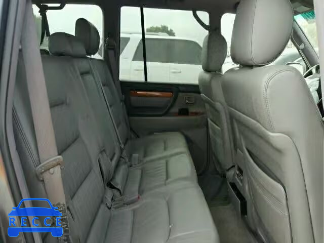 2006 LEXUS LX 470 JTJHT00W364012706 image 5