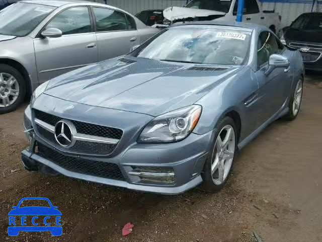 2012 MERCEDES-BENZ SLK350 WDDPK5HA4CF030841 image 1