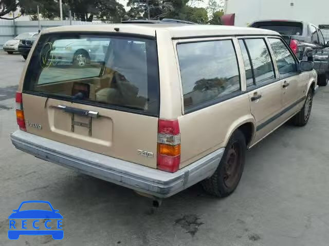 1991 VOLVO 740 YV1FA8859M2324218 image 3