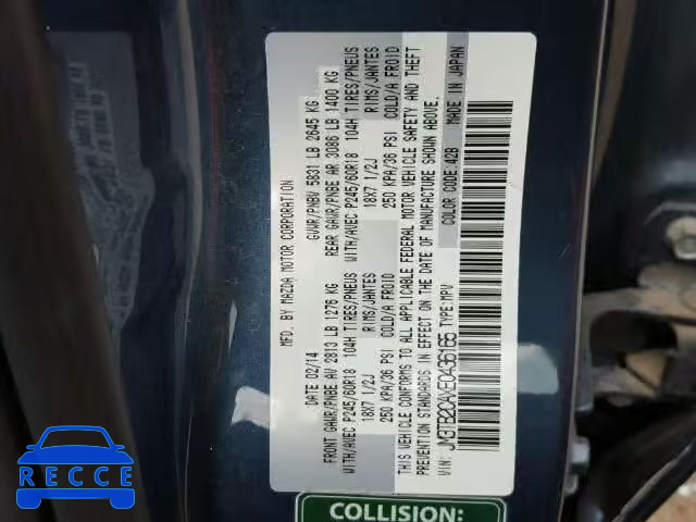 2014 MAZDA CX-9 TOURI JM3TB2CAXE0436165 image 9