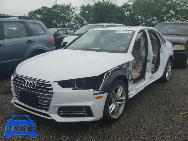 2017 AUDI A4 PREMIUM WAUDNAF45HN039696 image 1