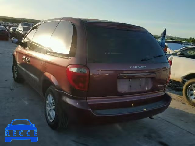 2001 DODGE CARAVAN SP 1B4GP453X1B225775 Bild 2