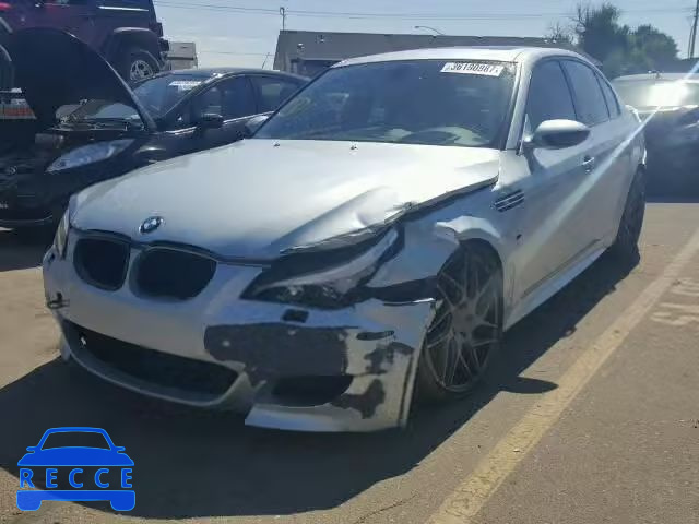 2008 BMW M5 WBSNB93558CX10378 image 1