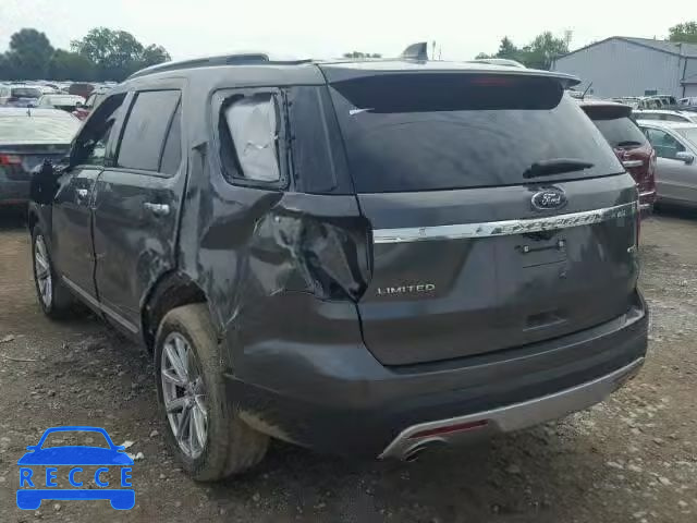 2017 FORD EXPLORER L 1FM5K8F84HGB83607 image 2