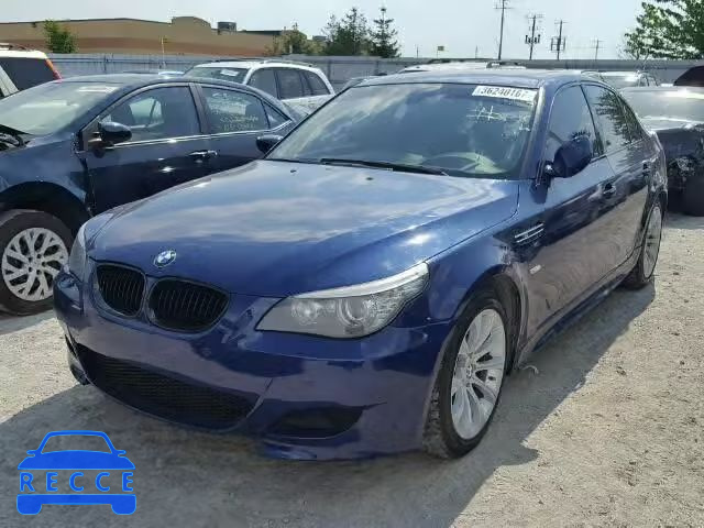 2008 BMW M5 WBSNB93508CX08182 image 1