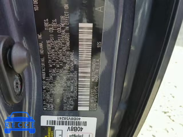 2006 TOYOTA SIENNA 5TDZA23C46S569834 image 9