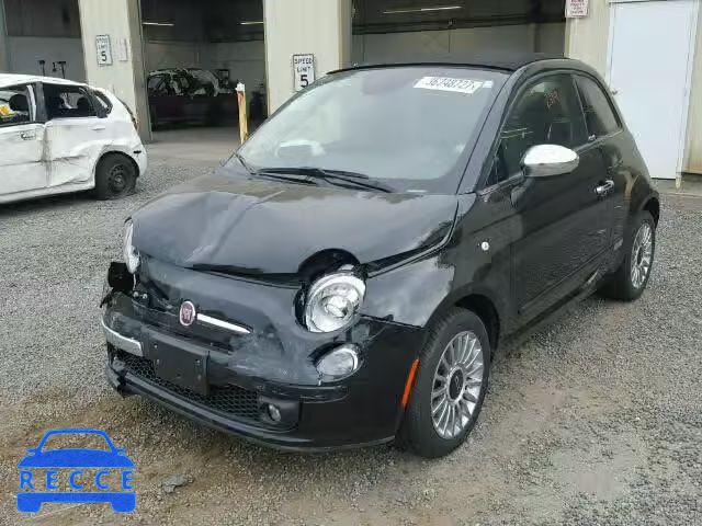 2013 FIAT 500 LOUNGE 3C3CFFER8DT738678 зображення 1