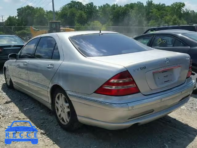 2001 MERCEDES-BENZ S CLASS WDBNG75J31A161156 image 2