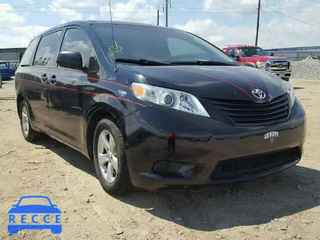 2011 TOYOTA SIENNA 5TDZK3DC7BS166376 image 0