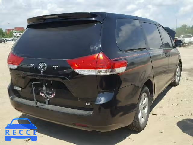 2011 TOYOTA SIENNA 5TDZK3DC7BS166376 image 3