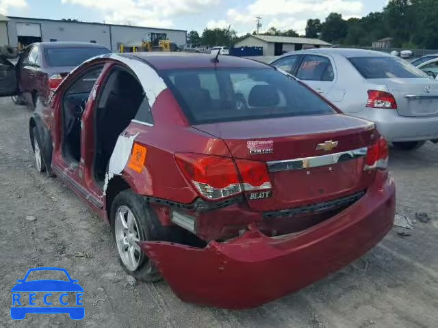 2012 CHEVROLET CRUZE 1G1PE5SC7C7101349 зображення 2