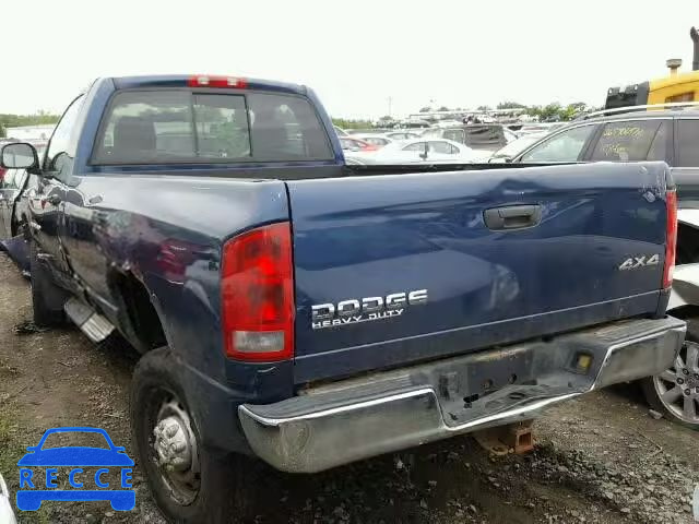 2003 DODGE RAM 2500 S 3D7KU26DX3G768402 image 2