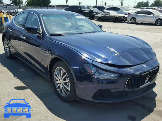 2014 MASERATI GHIBLI S Q ZAM57RTA5E1085683 image 0