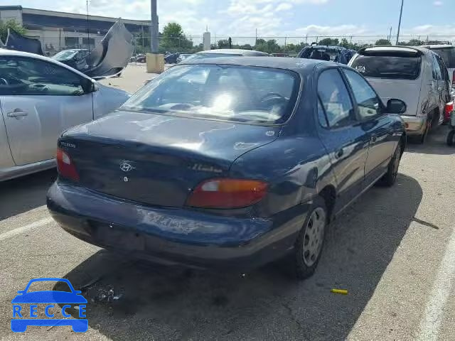 1998 HYUNDAI ELANTRA KMHJF24M1WU683707 image 3