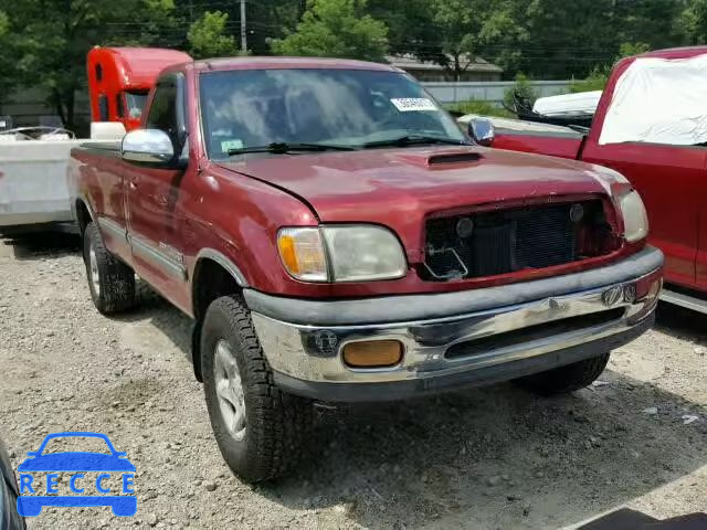 2000 TOYOTA TUNDRA SR5 5TBKT4417YS017194 image 0