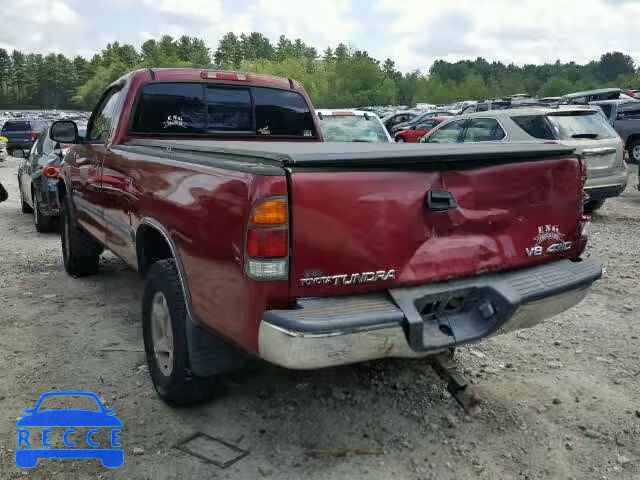 2000 TOYOTA TUNDRA SR5 5TBKT4417YS017194 image 2