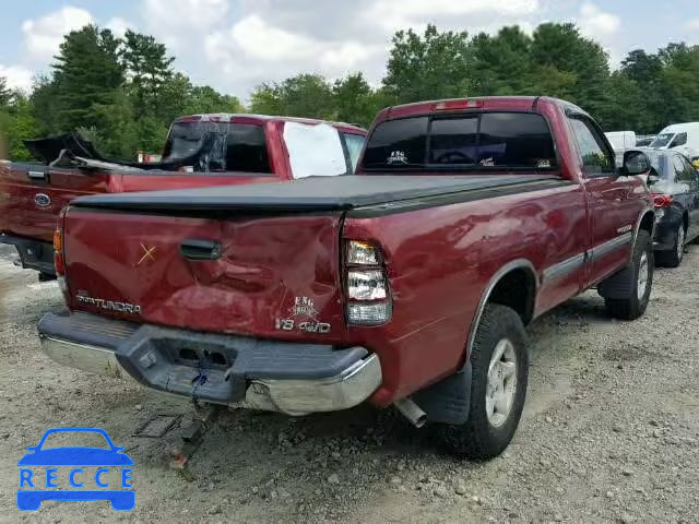 2000 TOYOTA TUNDRA SR5 5TBKT4417YS017194 зображення 3