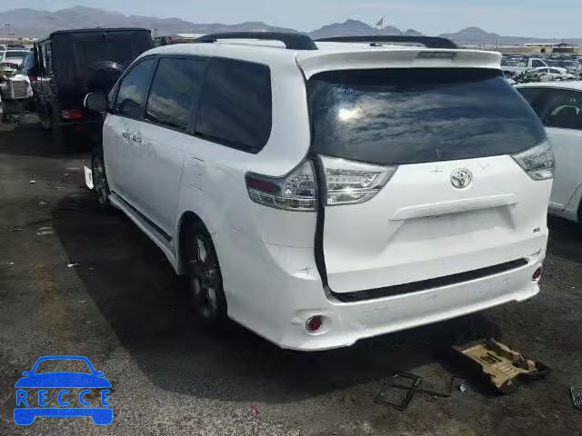 2014 TOYOTA SIENNA SPORT 5TDXK3DC4ES509303 image 2