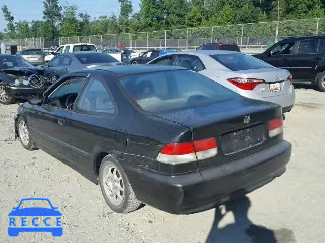 1999 HONDA CIVIC HX 1HGEJ7123XL046637 Bild 2