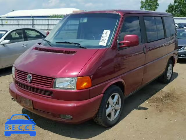 2001 VOLKSWAGEN EUROVAN GL WV2KB47051H148715 зображення 1