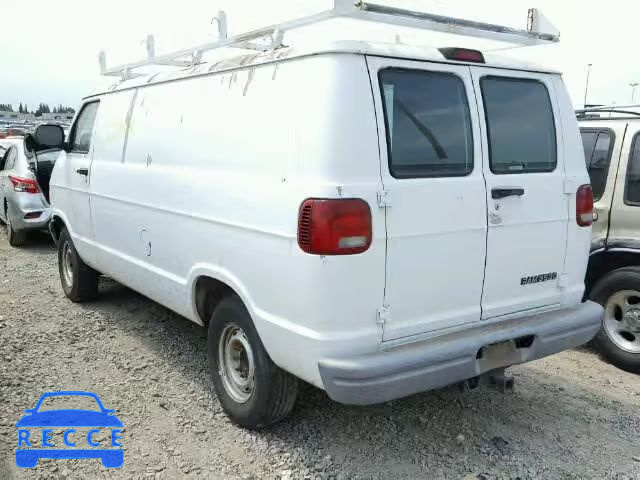 2003 DODGE RAM VAN B3 2D7KB31Z63K513425 image 2