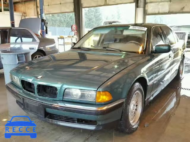 1998 BMW 740IL WBAGJ8321WDM13731 Bild 1