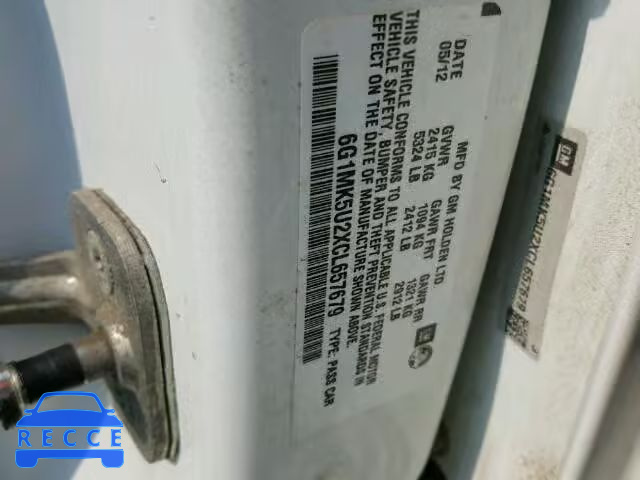 2012 CHEVROLET CAPRICE PO 6G1MK5U2XCL657679 image 9