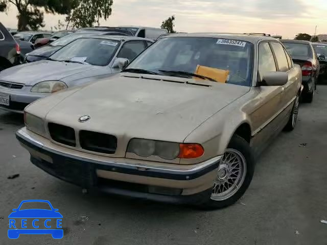 1999 BMW 740IL WBAGH8332XDP04339 image 1