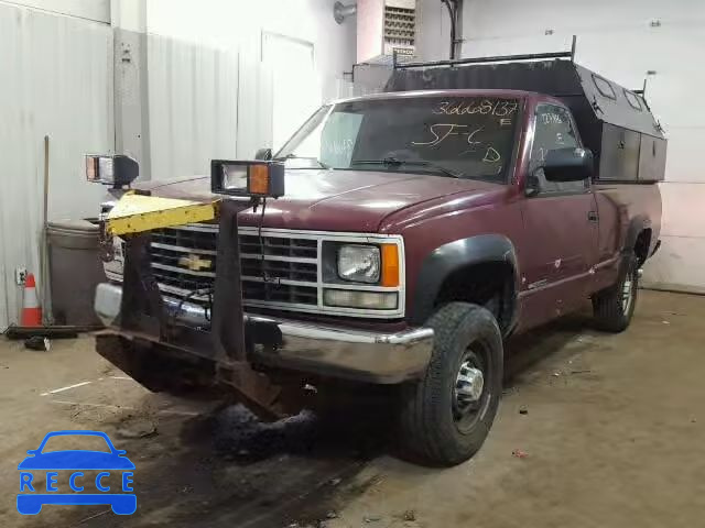 1993 CHEVROLET K2500 1GCGK24K0PE252196 image 1