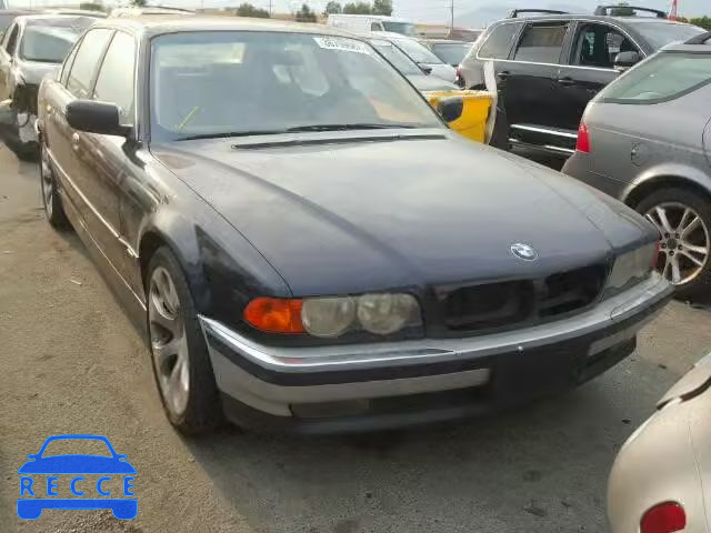 1999 BMW 740IL WBAGH8337XDP04126 зображення 0