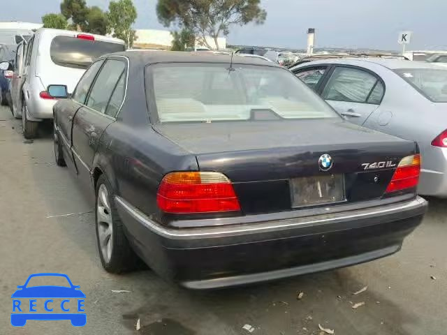 1999 BMW 740IL WBAGH8337XDP04126 image 2