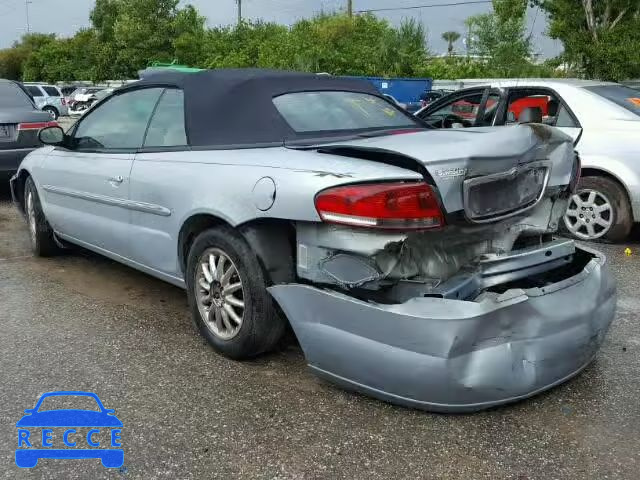 2001 CHRYSLER SEBRING LI 1C3EL65U01N578619 зображення 2