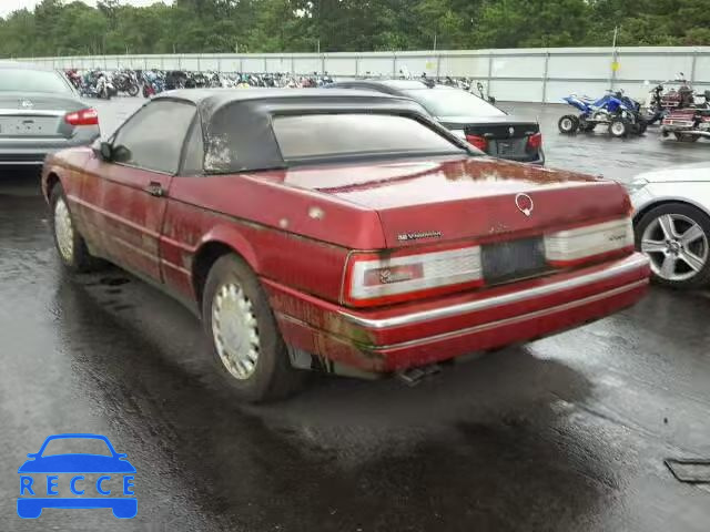 1993 CADILLAC ALLANTE 1G6VS3391PU128622 image 2