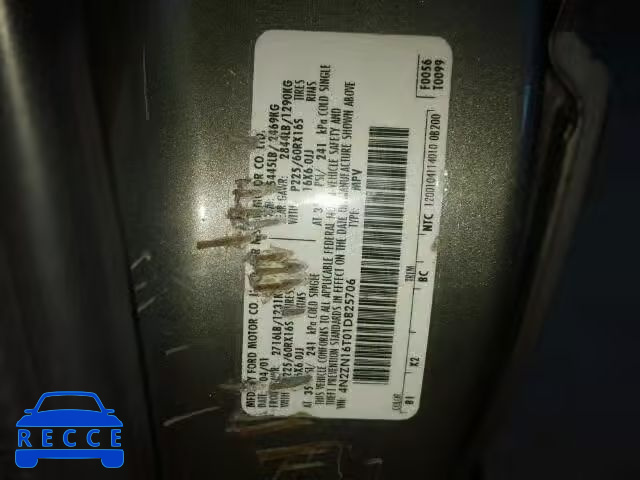 2001 NISSAN QUEST SE 4N2ZN16T01D825706 image 9